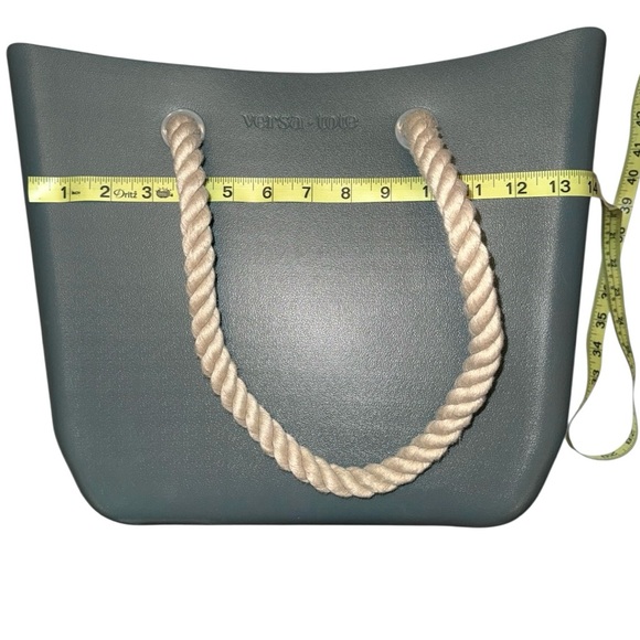 Versa Tote Original EVA Waterproof Tote with Rope Handles Slate Green - Picture 7 of 8